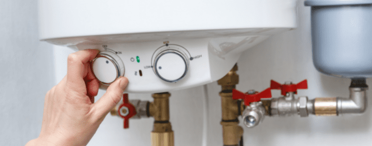 adjusting water heater settings