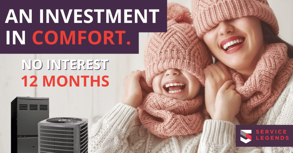 No interest for 12 months financing